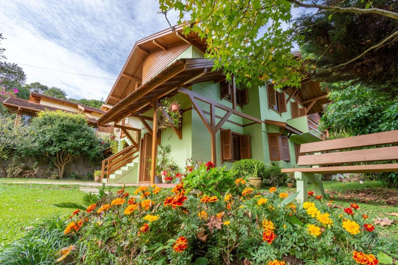 Rosa Casa Tirol Gramado Villa Esterno foto